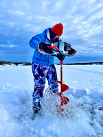Ice Fishing on Ryan - Dec 2023
